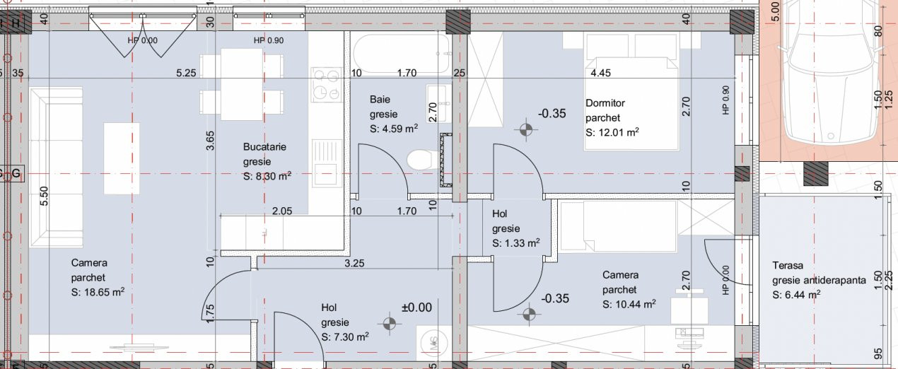 Apartament cu 3 camere, Giroc, zona Planete - ID V2769 4, foxfort.ro