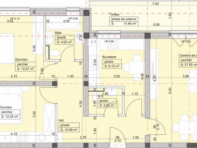 Apartament cu 3 camere, 2 bai, Lift, Cartier Planete - Giroc - ID V2770 imagine mica 4, foxfort.ro