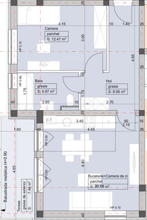 Apartament 2 camere, Etaj 1, LIFT in Giroc, zona Planetelor - ID V2772 2, foxfort.ro