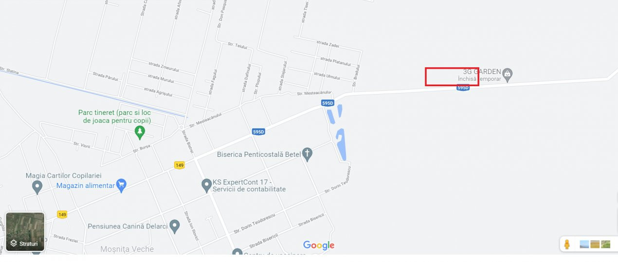 Teren 7h Extravilan la Sosea Mosnita Veche - V2917 2, foxfort.ro