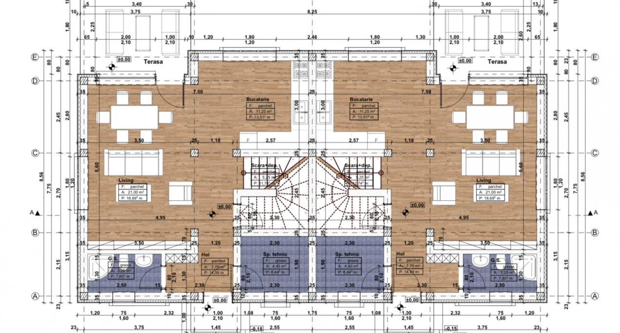 Duplex Mosnita 4 Camere si 3 Dormitoare Pozitie Excelenta - ID V2961 8, foxfort.ro