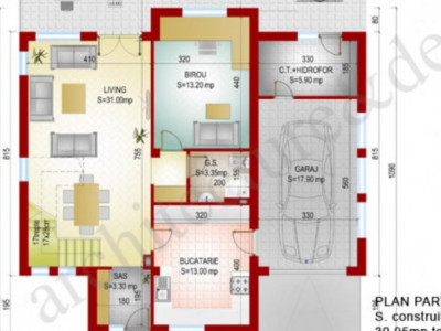 Casa individuala cu 5 camere de vanzare in Sag - ID V155 imagine mica 26, foxfort.ro