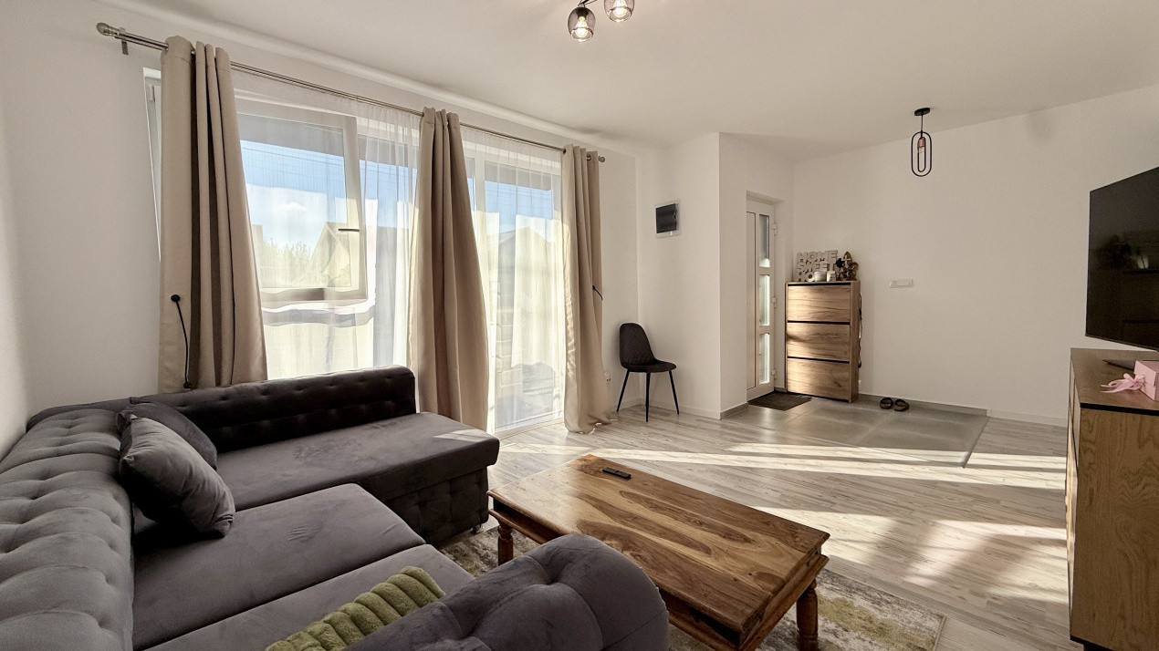 Duplex finalizat cu etaj, 3 camere, Mosnita Veche 6, foxfort.ro
