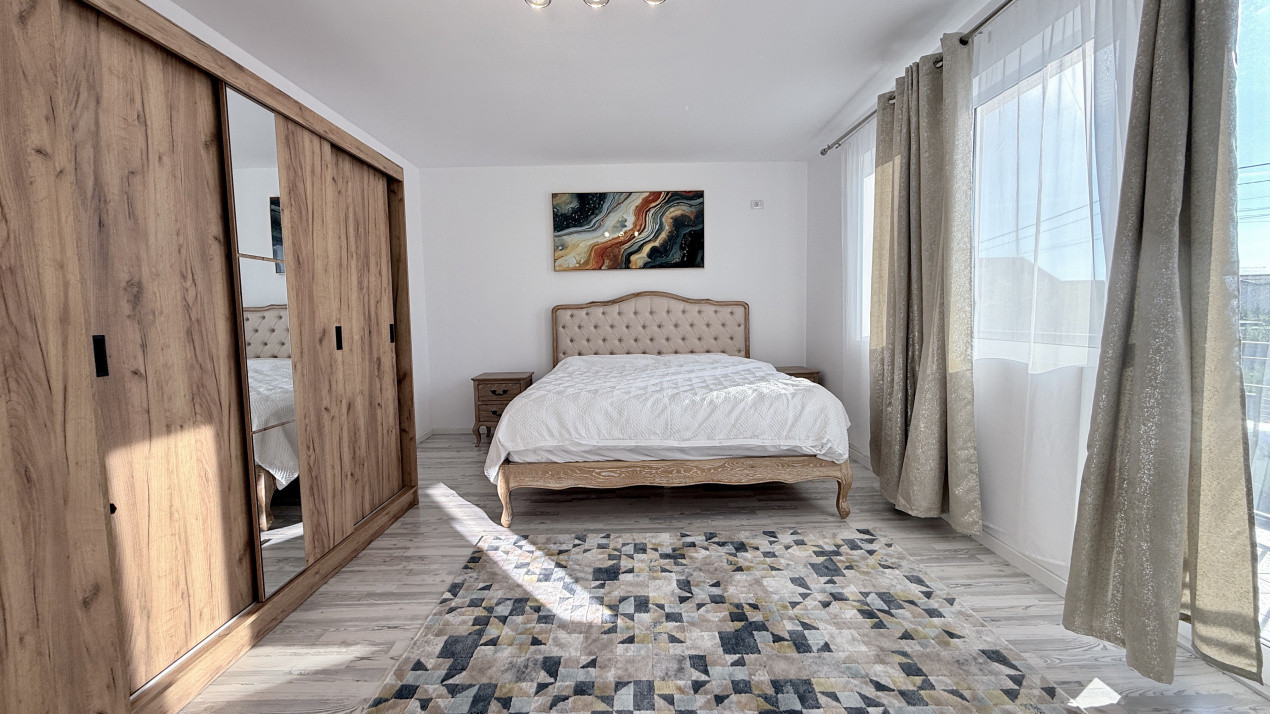 Duplex finalizat cu etaj, 3 camere, Mosnita Veche 13, foxfort.ro
