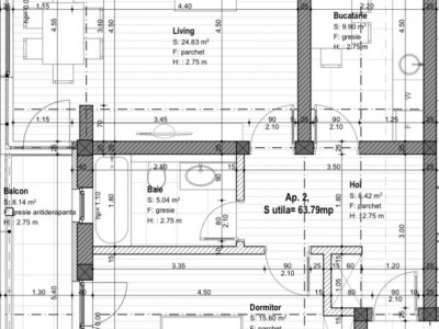 Apartament cu 2 camere in 64MP in Giroc, Cartier Planete - ID V2783 imagine mica 4, foxfort.ro