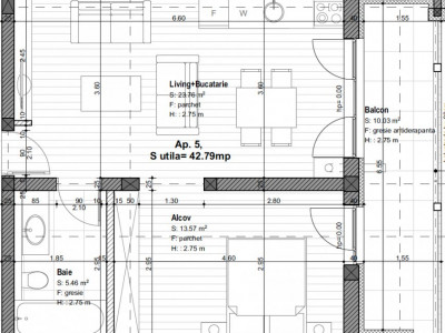 Apartament cu 2 camere in Mosnita - ID V2829 imagine mica 3, foxfort.ro