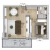 Apartament 2 camere, etaj 4, zona Lipovei - ID V3852 thumb 7