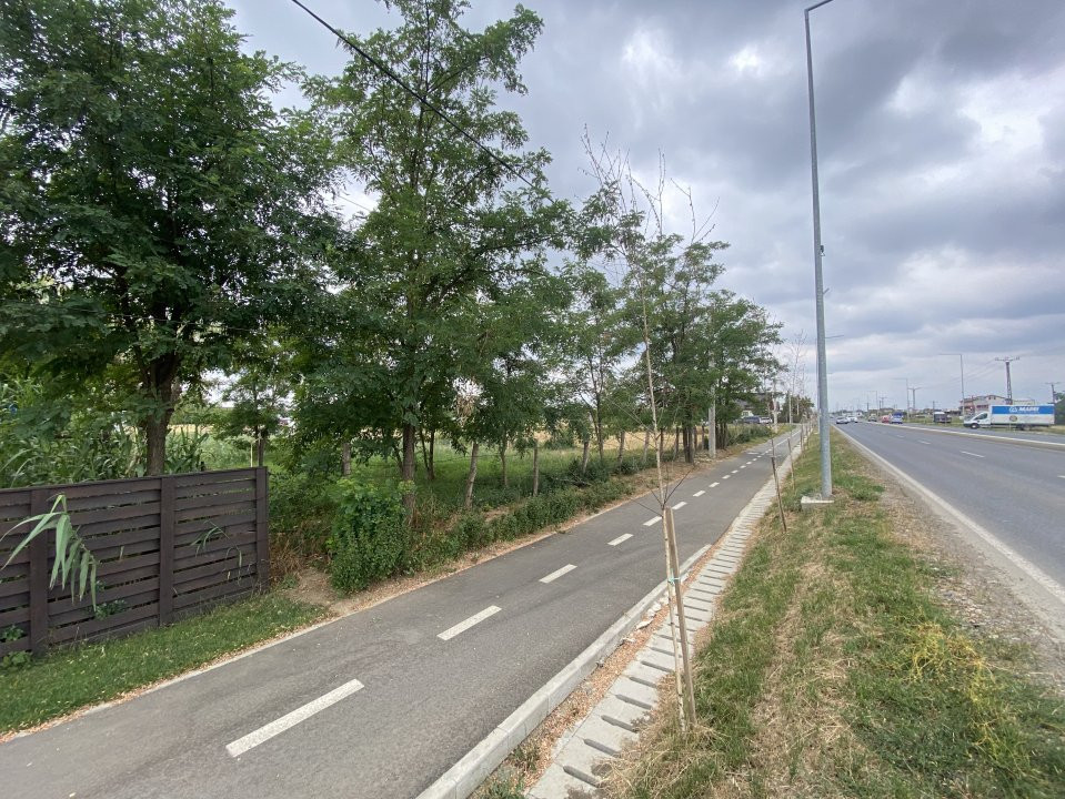 Teren intravilan Mosnita Noua cu front la soseaua principala - ID V3915 2, foxfort.ro