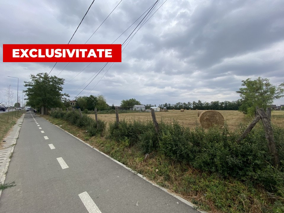 Teren intravilan Mosnita Noua cu front la soseaua principala - ID V3915 3, foxfort.ro