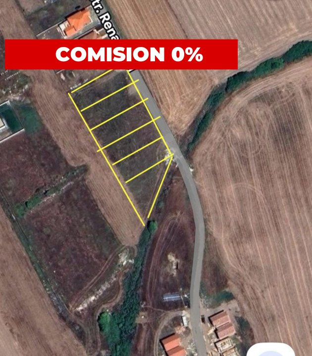 COMISION 0% Teren intravilan de vanzare 687 mp in Sacalaz  1, foxfort.ro