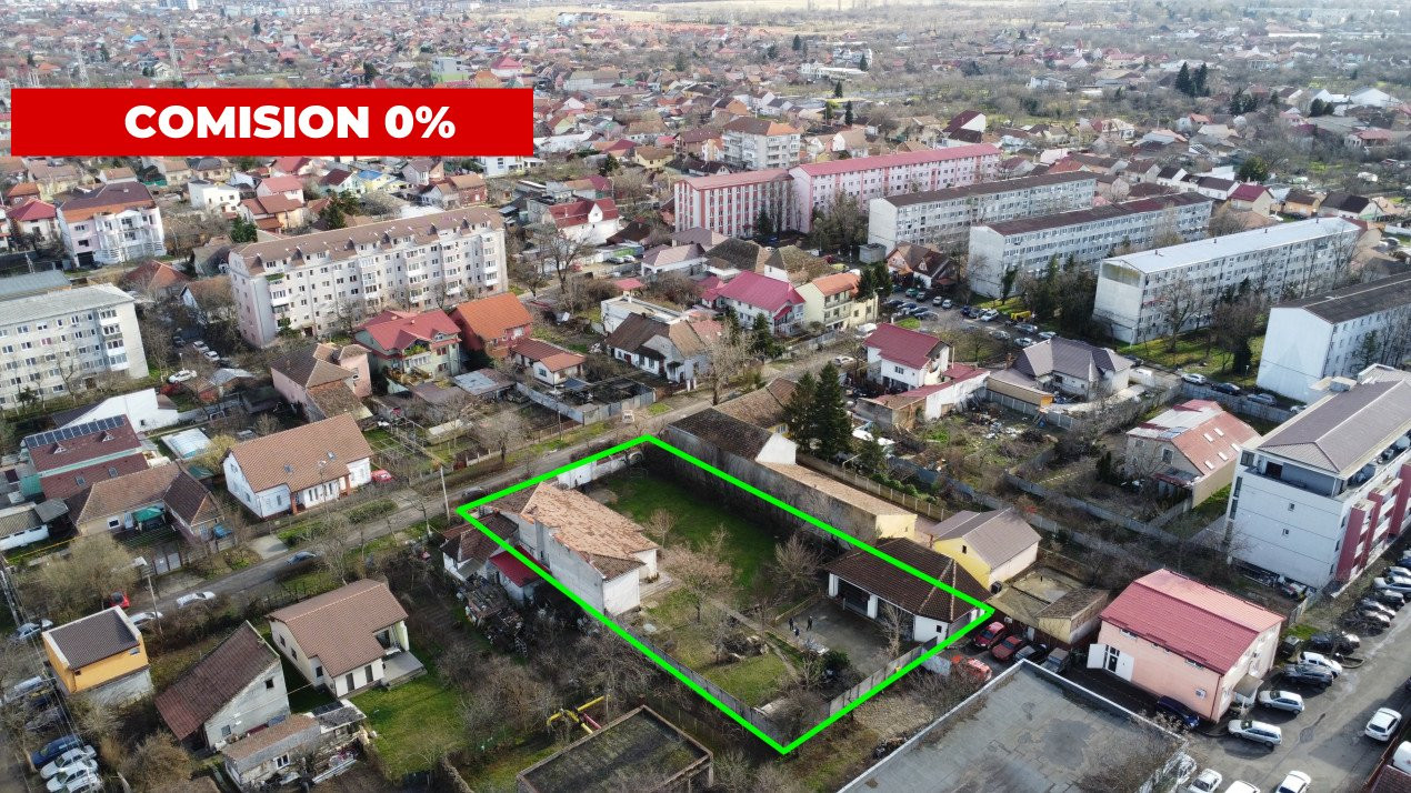 Teren 1702 mp cu casa si garaj / pretabil dezvoltare imobiliara - ID V4657 1, foxfort.ro