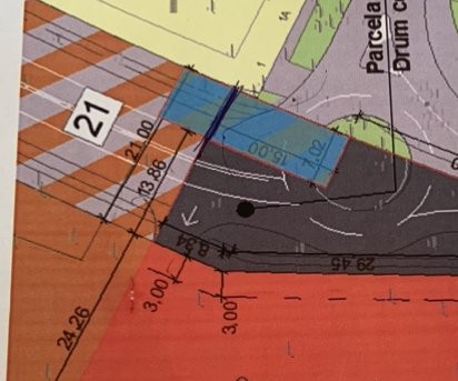 Teren 926 mp cu front stradal de 25 ml, zona Lipovei - ID V4779  1, foxfort.ro