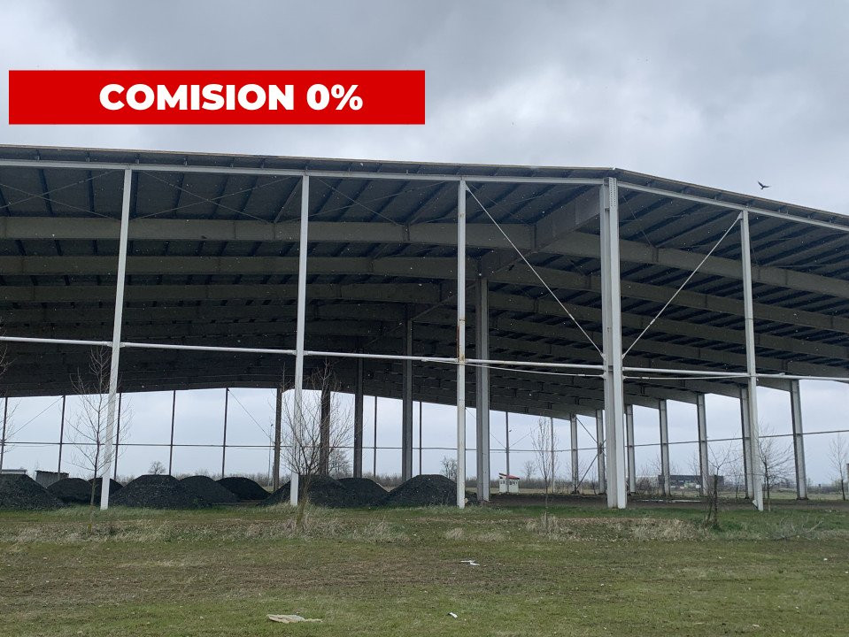 COMISION 0% Hala industriala 5500 mp utili zona de Nord Timisoara - ID V5143 1, foxfort.ro