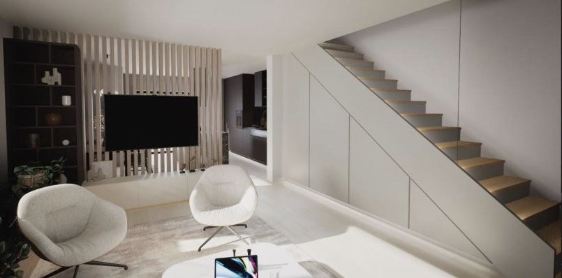 Casa tip Duplex arhitectura modernista zona Lipovei strada linistita - ID V5191 11, foxfort.ro