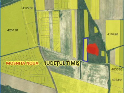 Terenuri de vanzare Mosnita Veche Sud imagine mica 2