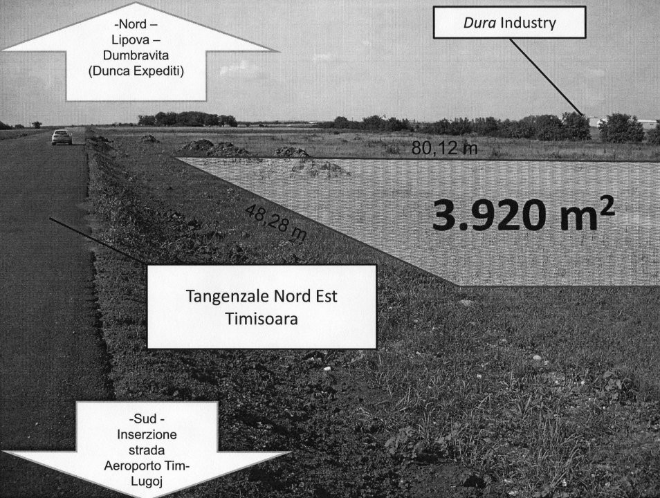Teren Aeroport 3920 mp cu front stradal la centura de 48,28 ml - ID V5339 4, foxfort.ro