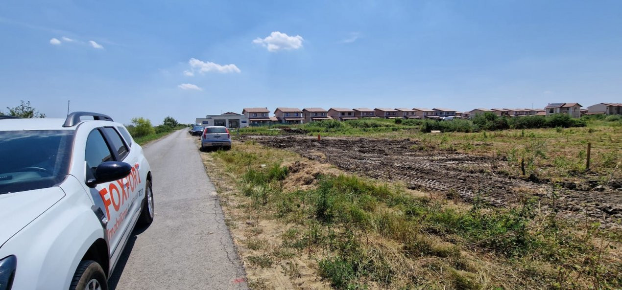 Teren intravilan cu toate utilitatiile zona Daimond Events Sacalaz - ID V5476 1, foxfort.ro