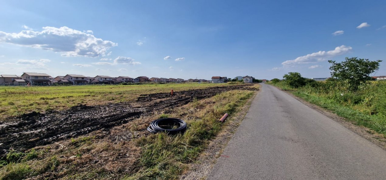 Teren intravilan cu toate utilitatiile zona Daimond Events Sacalaz - ID V5476 2, foxfort.ro