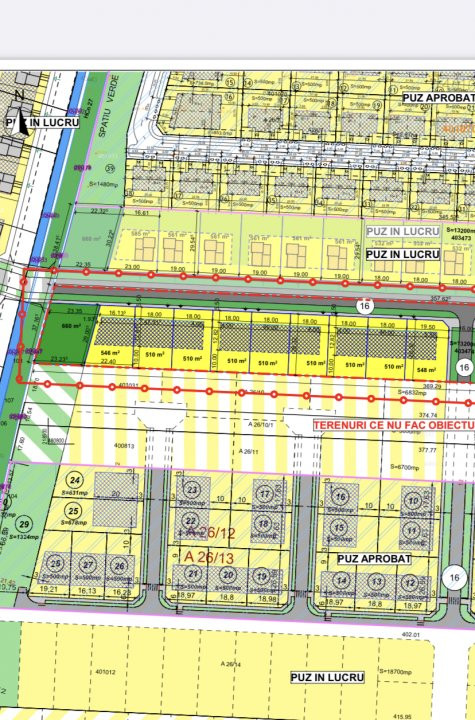 Parcela Teren 510 mp Bucovat la strada principala - ID V5497 1, foxfort.ro
