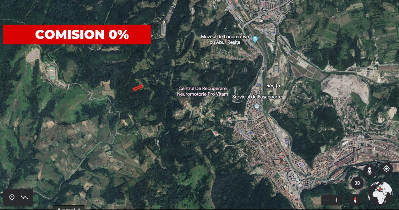 COMISION 0% Teren extravilan inconjurat de padure in Resita - ID V5495 2, foxfort.ro