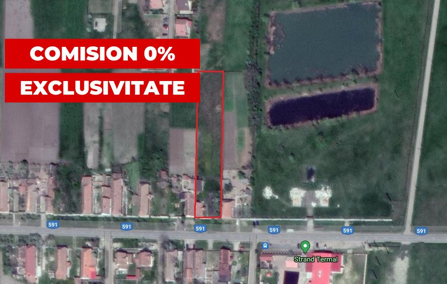 COMISION 0% Teren intravilan 2978 mp la sosea | Sanmihaiu German - ID V5613 5, foxfort.ro