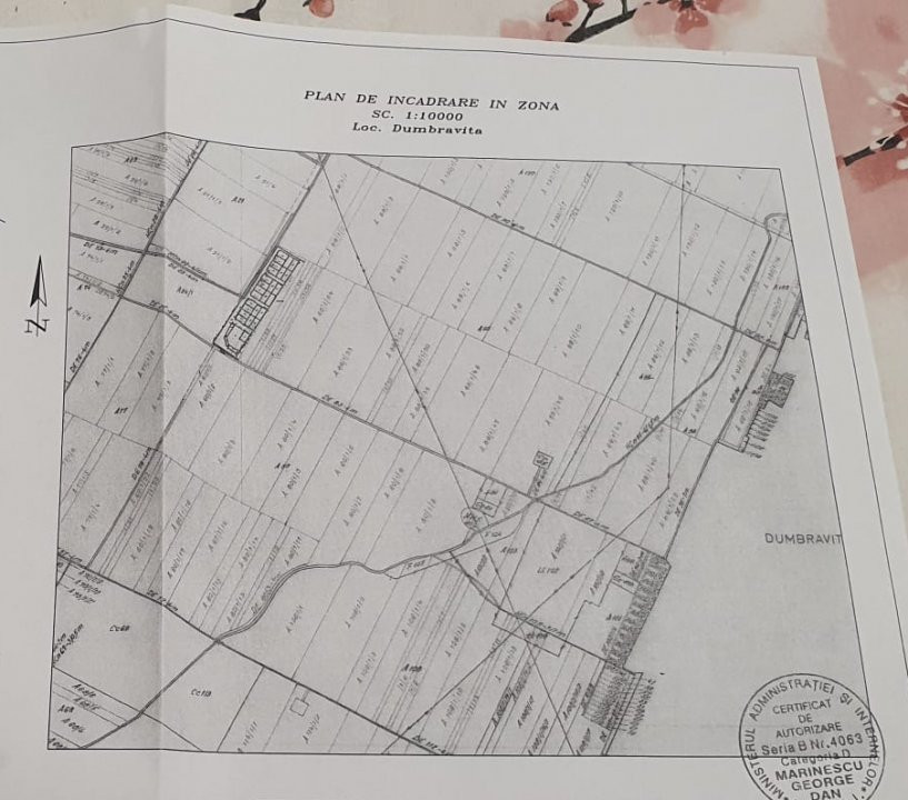 Teren de vanzare 721 mp Dumbravita  2, foxfort.ro