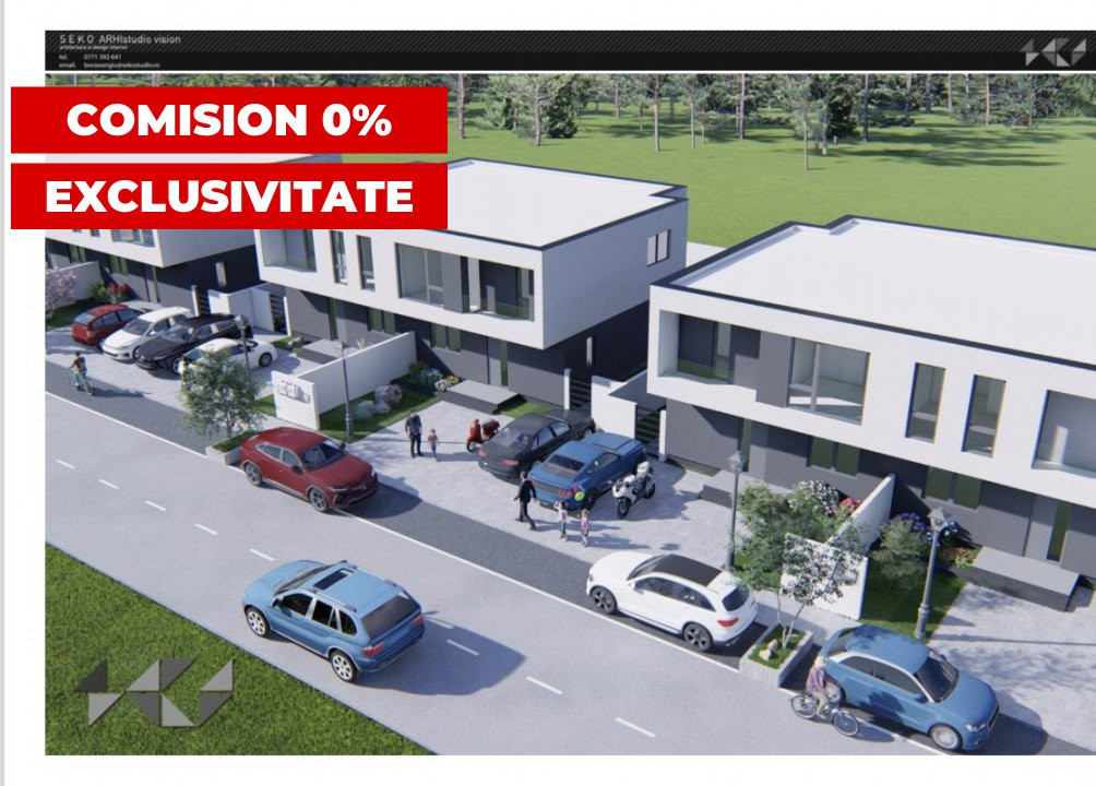 Comision 0% Duplex 4 camere in Sacalaz la intrare 1, foxfort.ro