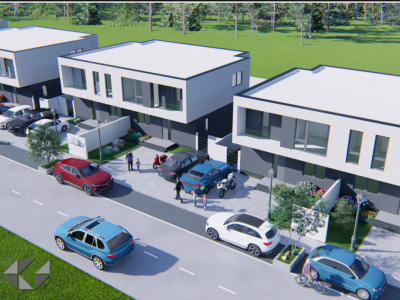 Duplex intreg 8 camere, LA ROSU, de vanzare in Sacalaz, la intrare imagine mica 2, foxfort.ro