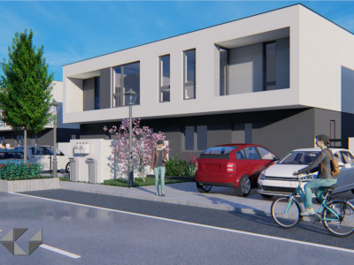 Duplex intreg 8 camere, LA ROSU, de vanzare in Sacalaz, la intrare