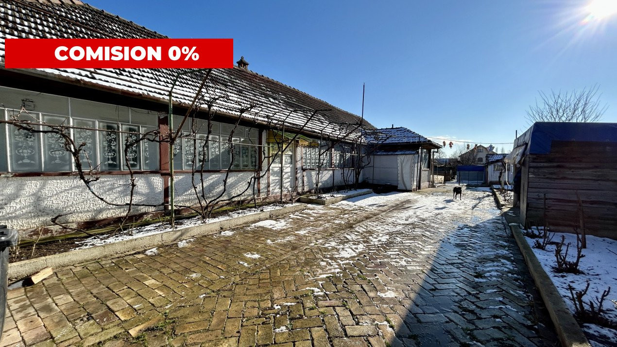 Casa 5 camere + teren 1845 mp Sanandrei 1, foxfort.ro