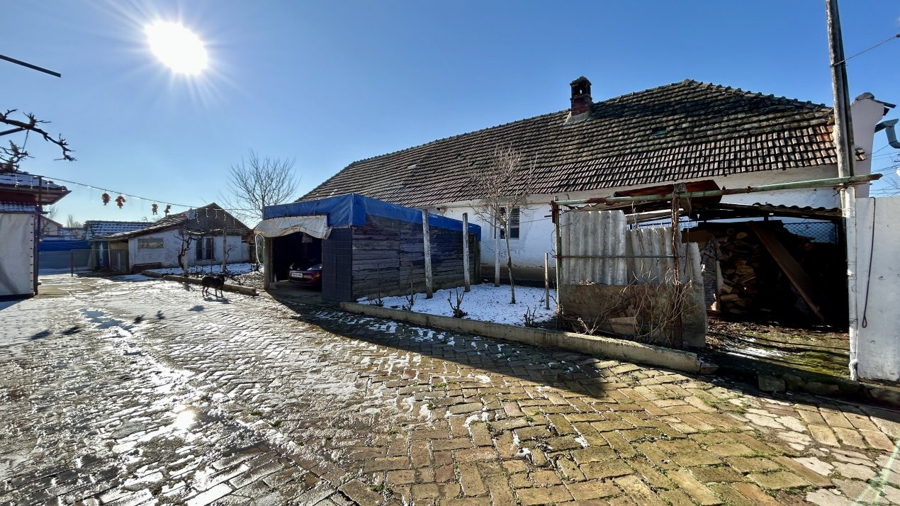 Casa 5 camere + teren 1845 mp Sanandrei 4, foxfort.ro