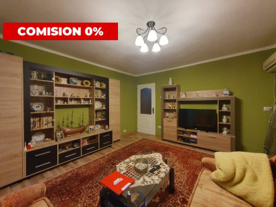Comision 0% Apartament 3 camere semidecomandat, etaj 3, zona Dambovita
