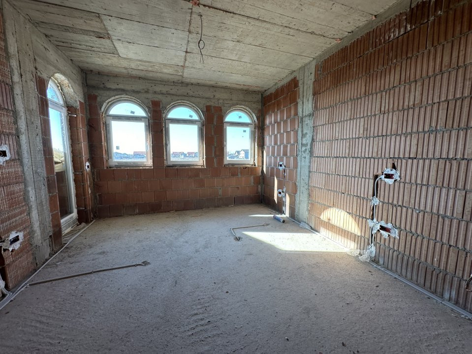 Comision 0% Casa individuala Mosnita in stil Neoromanesc cu 202 mp utili!  17, foxfort.ro