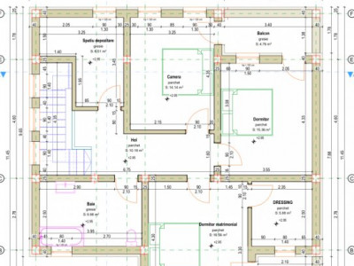 Comision 0% Casa individuala Mosnita in stil Neoromanesc cu 202 mp utili!  imagine mica 4, foxfort.ro