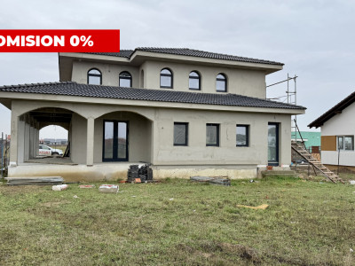 Comision 0% Casa individuala Mosnita in stil Neoromanesc cu 202 mp utili! 
