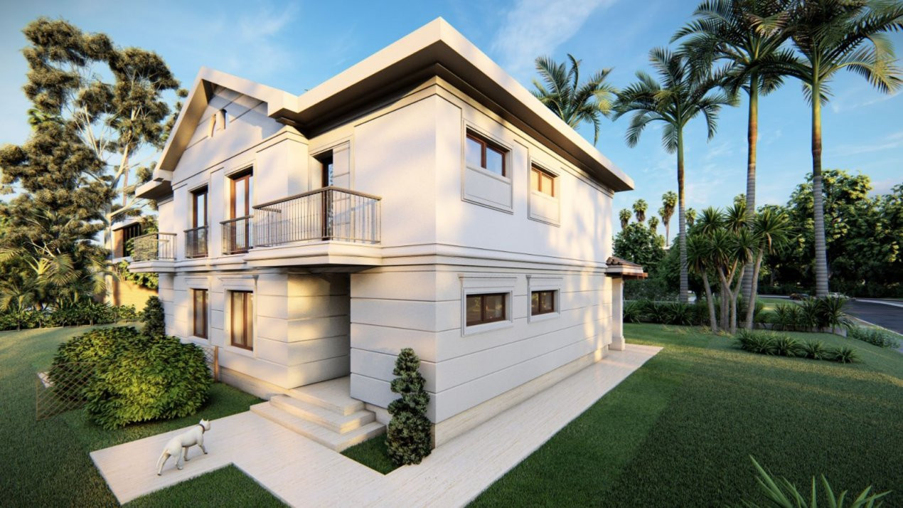 Duplex 5 camere, Sacalaz - Arhitectura moderna 16, foxfort.ro