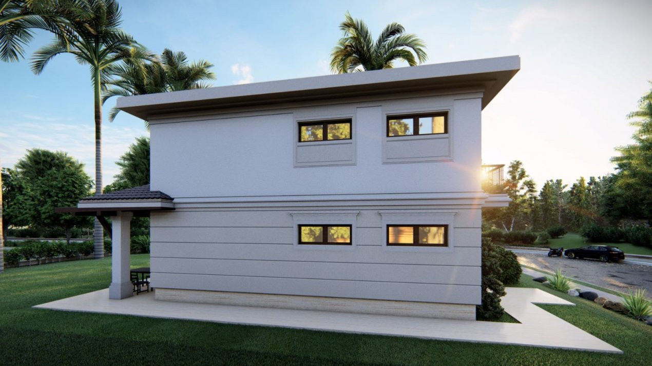 Duplex 5 camere, Sacalaz - Arhitectura moderna 21, foxfort.ro