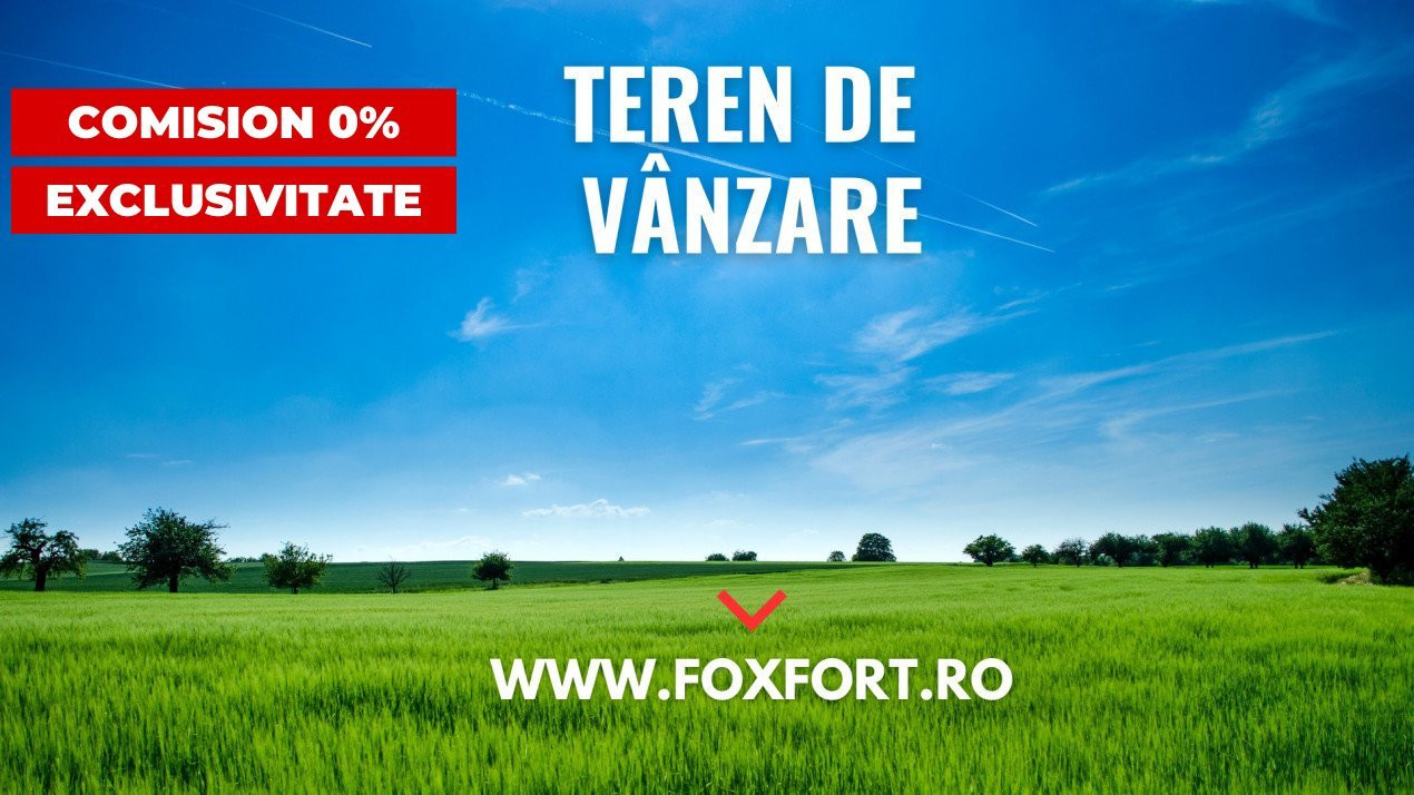COMISION 0% Teren intravilan 664 mp pretabil P+1E, zona Urseni 1, foxfort.ro