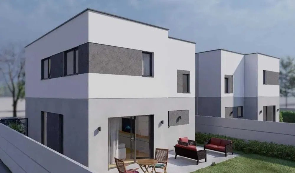 Casa individuala 4 camere de vanzare in Sacalaz- Arhitectura Moderna 2, foxfort.ro