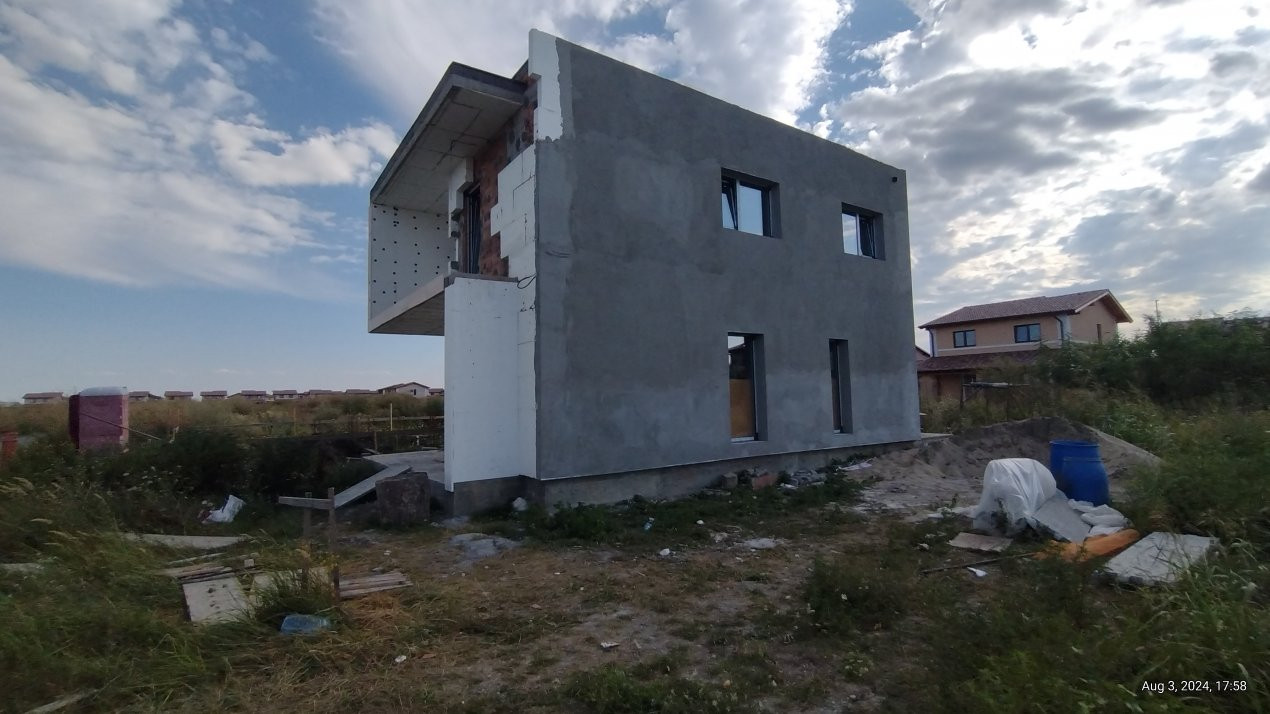Casa individuala 4 camere de vanzare in Sacalaz- Arhitectura Moderna 3, foxfort.ro