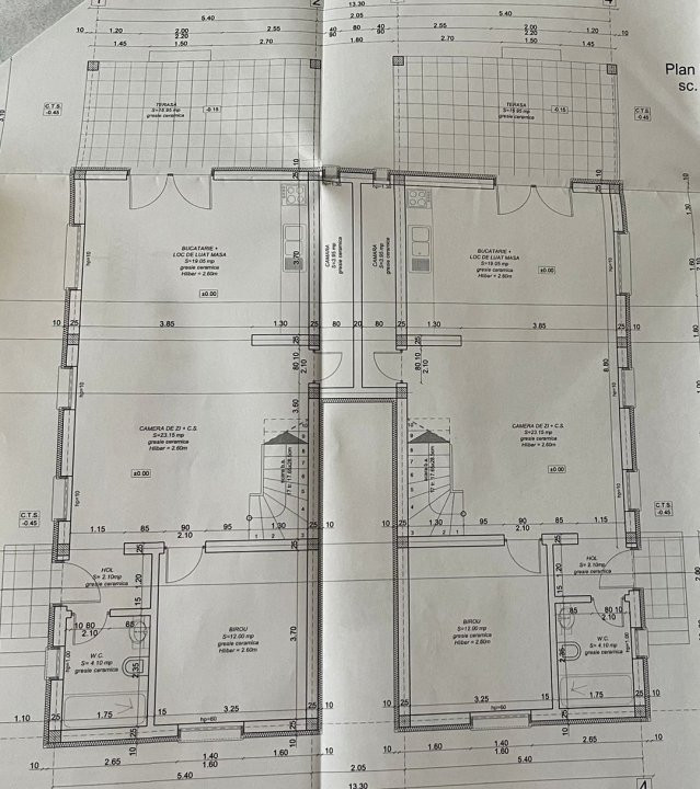 COMISION 0% - Duplex Individual Mosnita, Zona Calea Urseni - 5 camere, 3 bai 5, foxfort.ro
