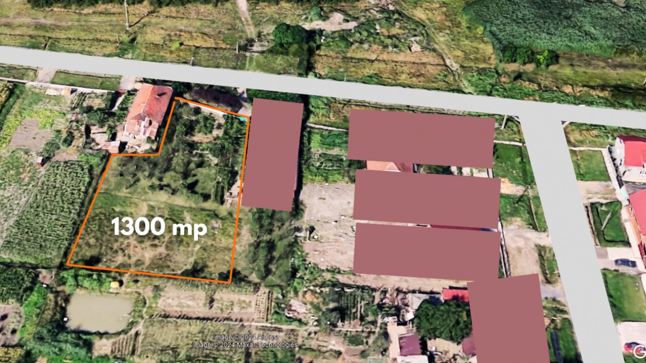 Teren intravilan de vanzare in Sacalaz - Pozitionat la sosea 4, foxfort.ro