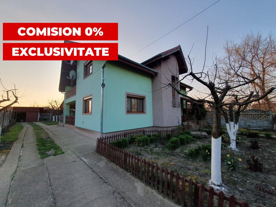 COMISION 0% Casa individuala 180 mp utili cu teren 1118 mp Sanmihaiu Roman 1, foxfort.ro