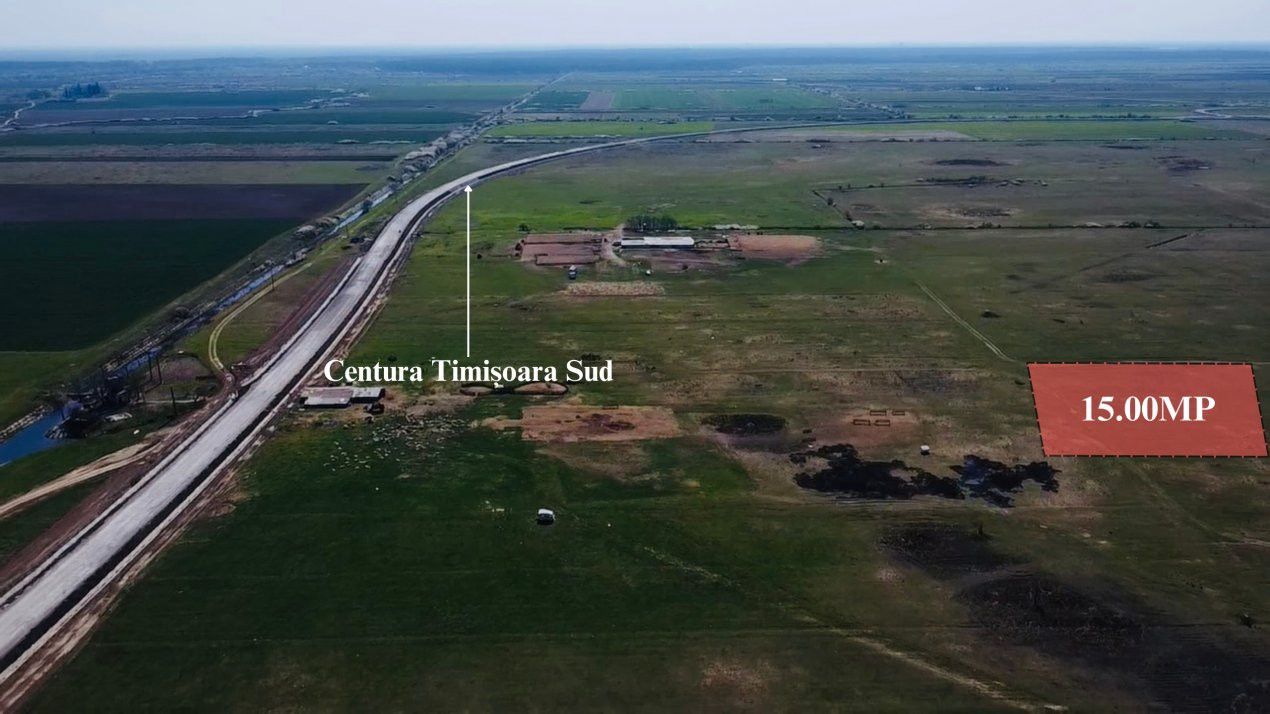 COMISION 0% Teren Extravilan Giroc, 15.000 mp, Front Stradal 47ml 3, foxfort.ro