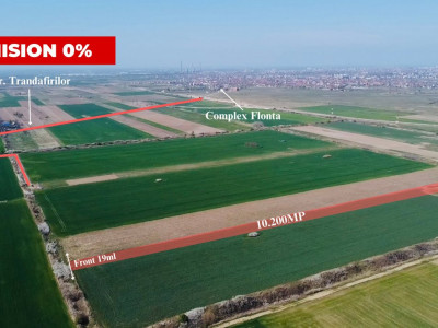 COMISION 0% Teren Extravilan 10.200 mp, Front 19ml, Giroc imagine mica 2, foxfort.ro
