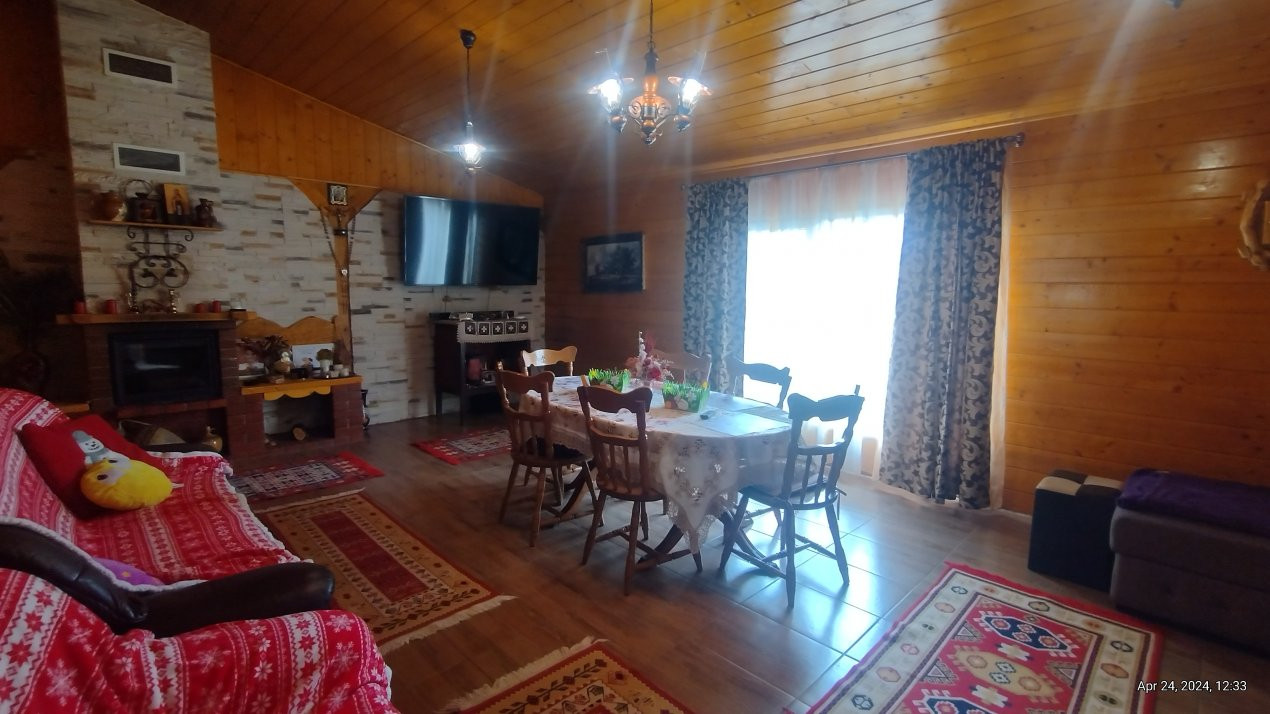 Casa individuala 3 camere, Sacalaz- Cabana cu Semineu 17, foxfort.ro