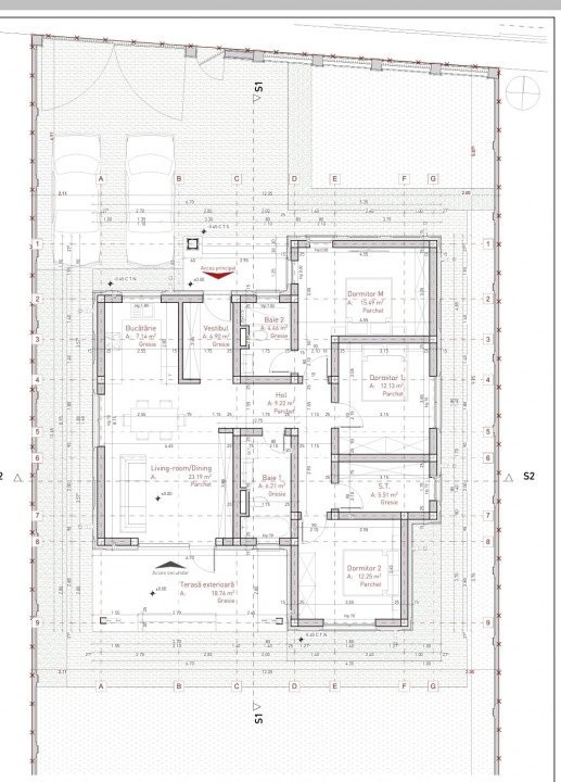 Casa individuala 4 camere, Sacalaz - Curte generoasa de 546 mp 10, foxfort.ro