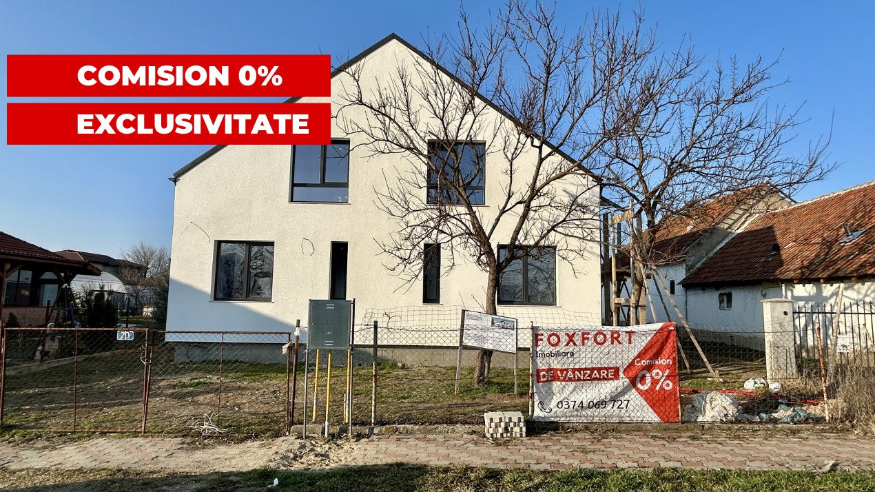 COMISION 0% Duplex de vanzare, 4 camere Sanandrei - pozitie excelenta 1, foxfort.ro