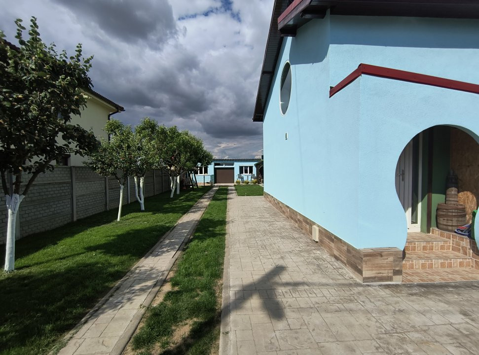 Casa individuala cu teren de 610 mp si garaj in Mosnita Noua 12, foxfort.ro