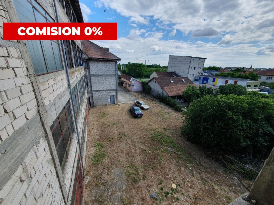 Cladire productie Parter + 3 niveluri, teren intravilan 9787 mp in Timisoara 10, foxfort.ro